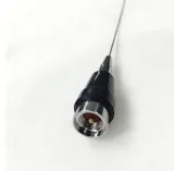 UHF 340-520MHz 570mm 3.4dBi Mobile Stainless Steel Whip Communication Antenna for Radio Sy