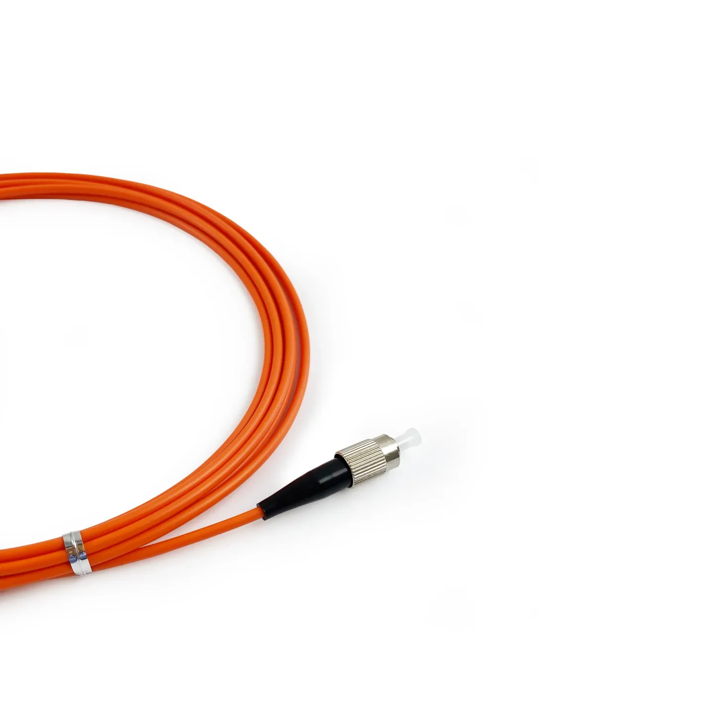 Low Wear Rate Multimode Simplex Om1 Om2  FC SC LC ST Fiber Optic Patch Cord  Length Customizable