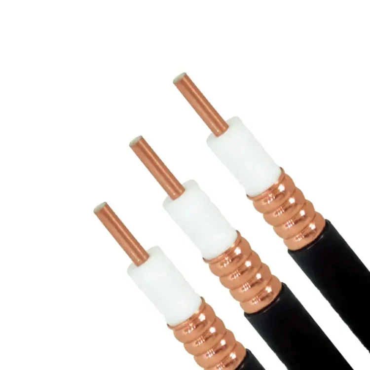 RF Feeder Cable Copper Aluminium Superflex 1/4" 3/8" 1/2" 7/8" 1 1/4" 1 5/8 50 Ohm Corruga