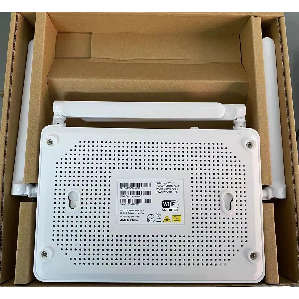 4Port + WiFi + 2USB + VoIP EL4022V 4 Ge ONT GPON XPON ONU 2.4G 5G Dual Band WiFi Modem-boxintelecom