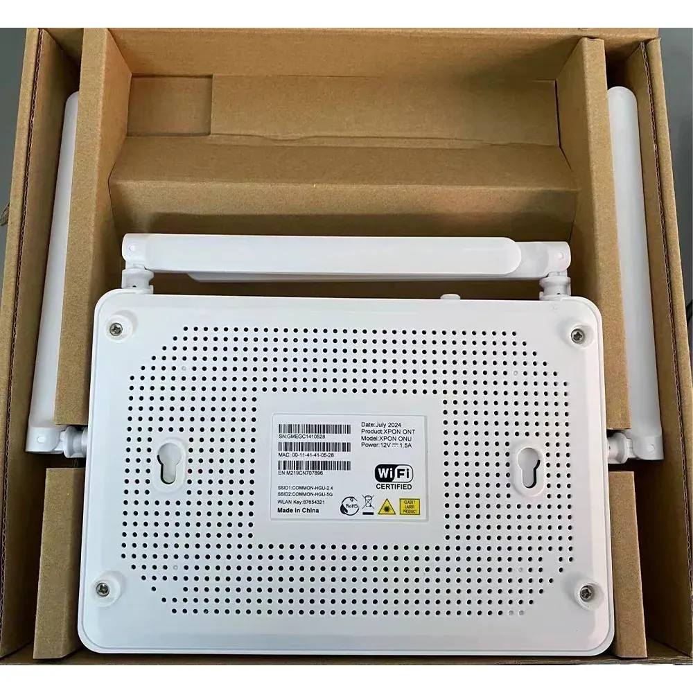 4Port + WiFi + 2USB + VoIP EL4022V 4 Ge ONT GPON XPON ONU 2.4G 5G Dual Band WiFi Modem-boxintelecom
