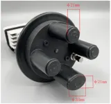 48-Core Aerial Fiber Optic Dome Closure Cable Splice Joint High Capacity Equipment Model 4