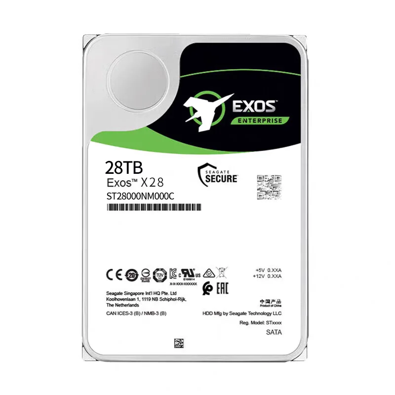 Sea Gates ST28000NM000C 28TB Helium-filled Galaxy Enterprise-grade NAS HDD-boxintelecom