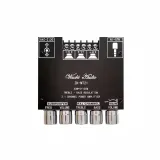 ZK-MT21 50W*2+100W BT Digital Power Amplifier Board Subwoofer 2.1 Channel 12V-24V Audio Po