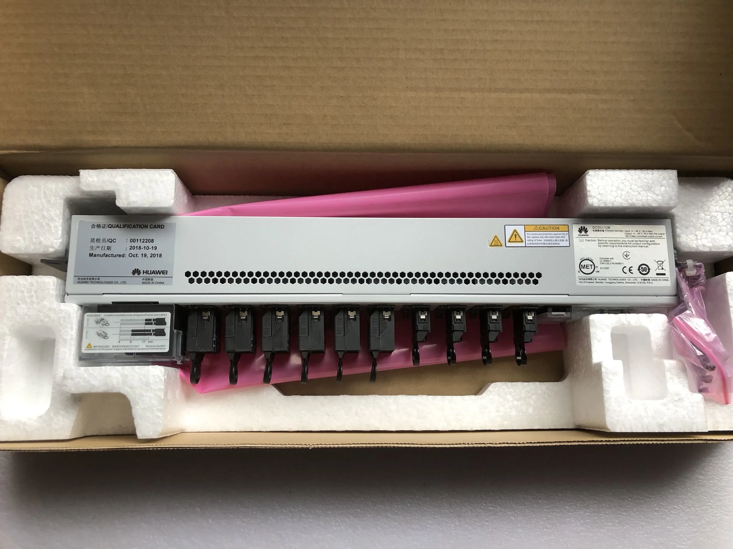 BBU3900 PDU for Telecom Parts