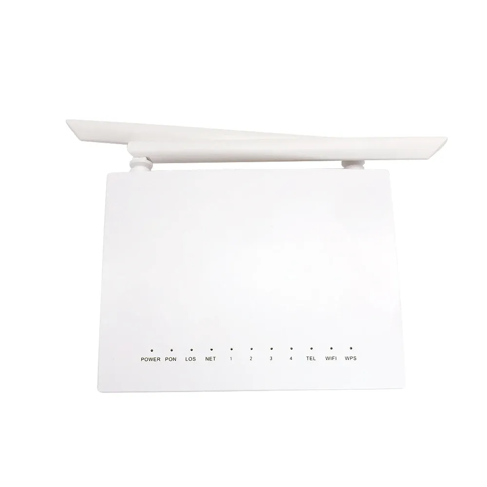 OEM ZC-520 FTTH Fiber ONU Router with 1GE+3FE+1USB+1POTS+WiFi Gpon ONT Modem Router for Optical Fiber Equipment-boxintelecom