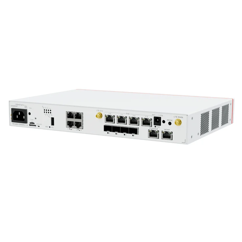 HW HiSecEngine USG6530F-DPL 02355MUA Enterprise AI Firewall with 2*10GE SFP+ +2*GE SFP+8*GE RJ45+ LTE 0