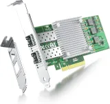 Hot Sale 10Gb Dual SFP+ NIC Network with Broadcom BCM57810S Chip PCI-E X 8 PCI Express LAN