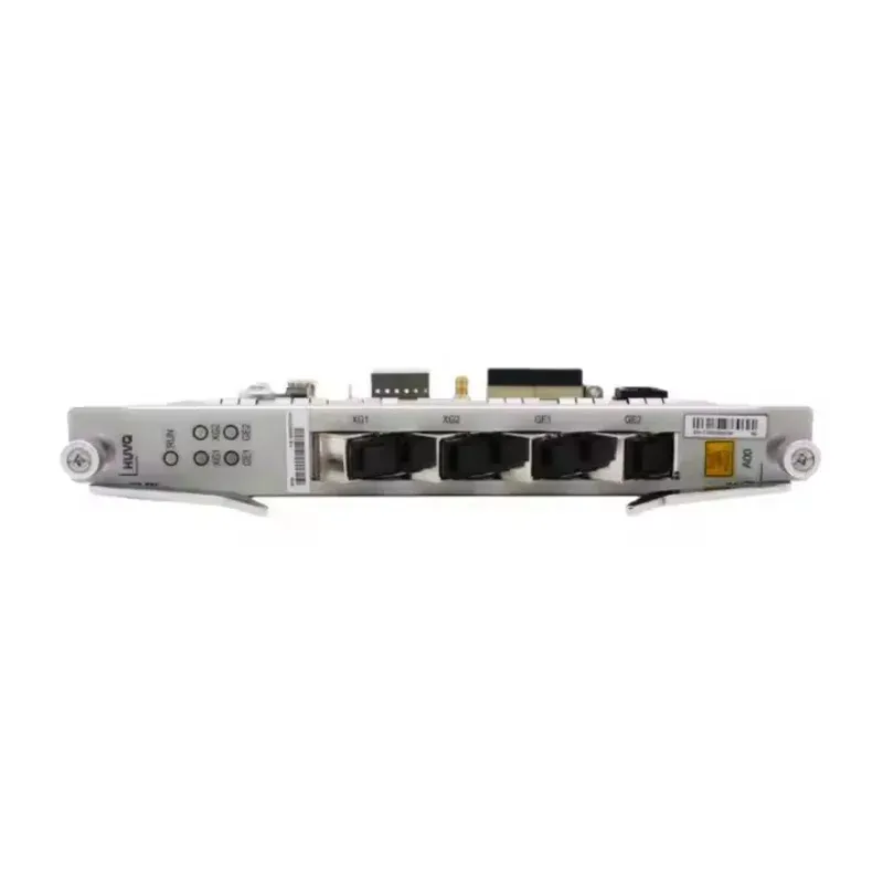 Original HUVQ 10G Uplink Board with 4 Ports 2 PCS 10G and 2 PCS 1.25G Optical SFP Modules for 5G FTTH Gpon OLT C300 C350-boxintelecom