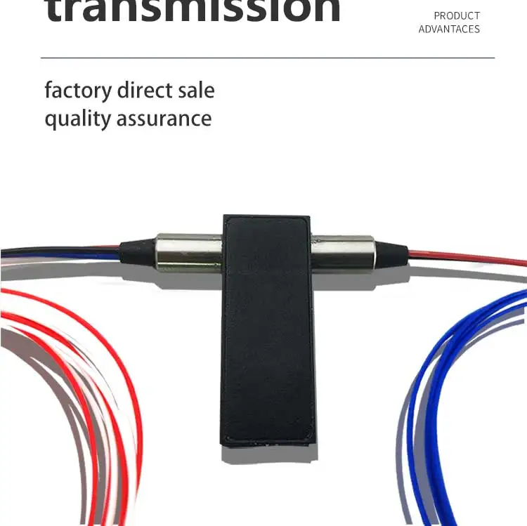 ZG TECH Dual 1x2 Multimode Fiberoptic Switch 8-Port 1310/1550nm FTTx LC/SC/FC/ST Connectors