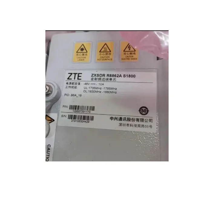 New OR USED original package ZTE ZXSDR R8862A S1800 B6B ZTE RRU 8862A S1800 Small Cell-boxintelecom