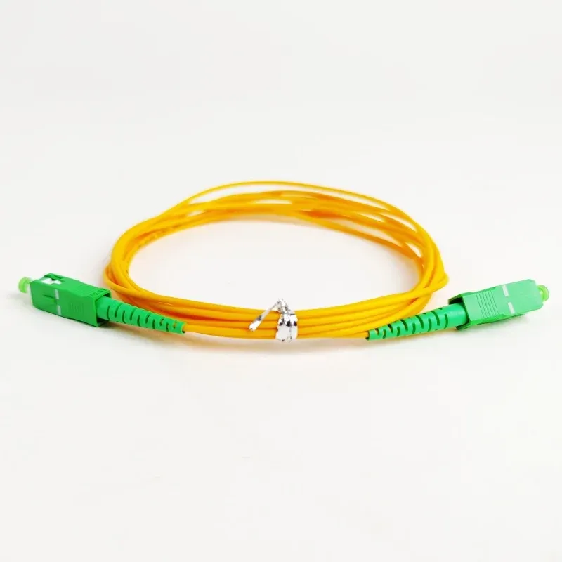 Sc/apc-sc/apc Duplex Patchcord Single Mode  mm Yellow 2.0mm 3.0mm 1m 2m 3m  Patch Cord Fiber Optic-boxintelecom