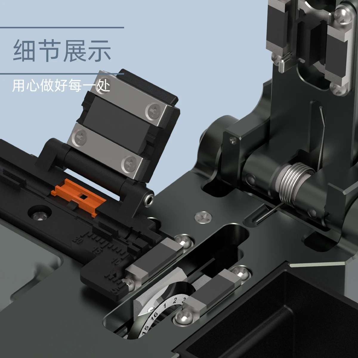 GT-0809G Cleaver High Precision Optical Fiber Cleaver for Field Splicing Work FTTH Single 