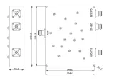 boxin Triplexer 695-755MHz 795-855MHz 895-975MHz Multiplexers  with NF  100W for DAS IBS