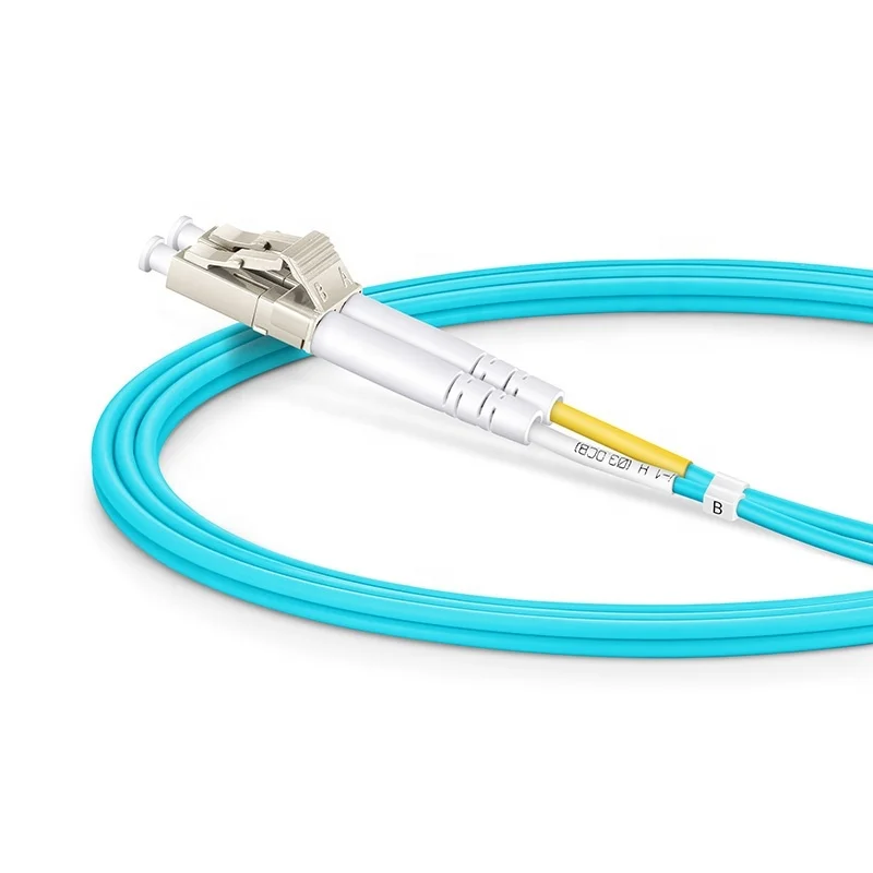 LC / UPC - SC / UPC Om3 Muliti Mode  Lc sc Duplex Jumper Optical Fiber Communication Cable  Fiber Optic Patch Cord-boxintelecom