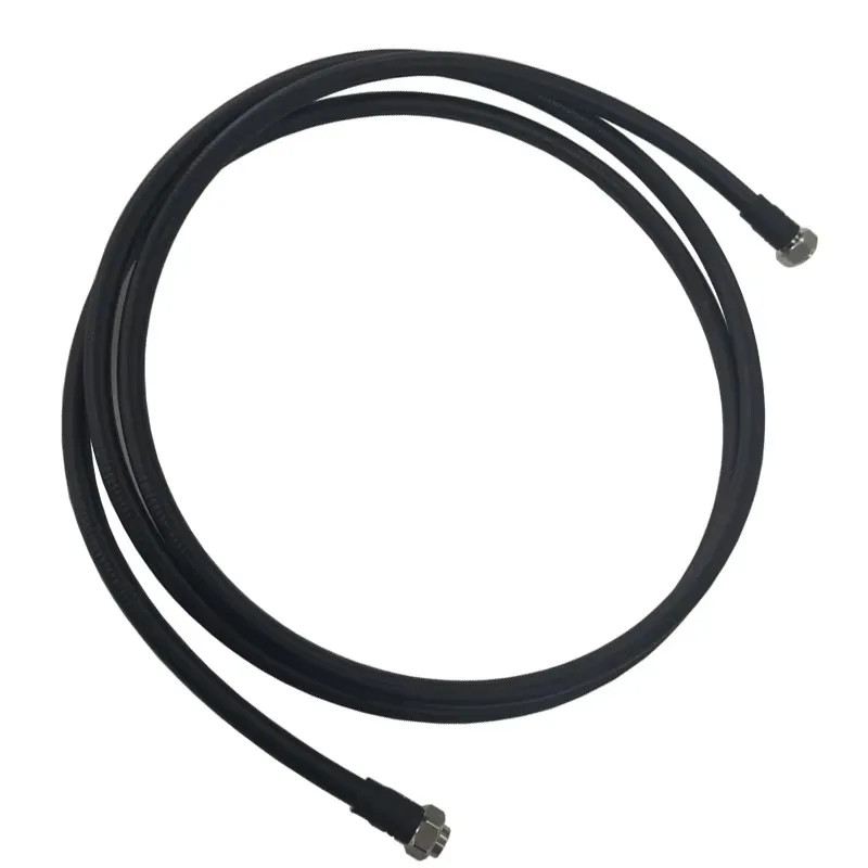 RG8 RF Jumper Cable with 7/16 DIN Male to BNC Male Straight to Straight for Communication
