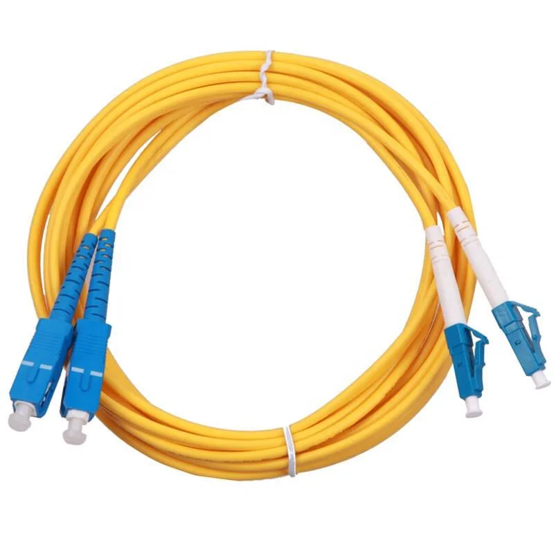 High Quality Indoor Fiber Patch Cord Drop Cable LC SC/UPC-SC/UPC DUPLEX-boxintelecom