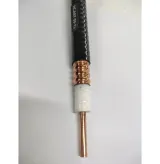 Copper 50Ohm Corrugated Tube RF Feeder 1/2\" Coaxial Cable with PVC/PE Jacket Low Loss 1/2