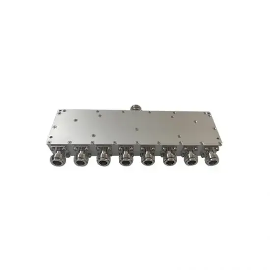 Factory Wholesale VHF UHF 88-108MHz 8 Way Power Splitter with N Female Connector Used for 