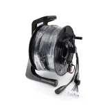 LC/UPC-LC/UPC-SM-G657A2/G657A1-8-Core-TPU-6.0mm-50m, Wound on ST-01 Cable Reel Armored Pat