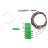 Mini SC/APC Connector Optical Fiber 1*8 1*16 PLC Splitters 4G/WiFi/3G Compatible Steel Tub