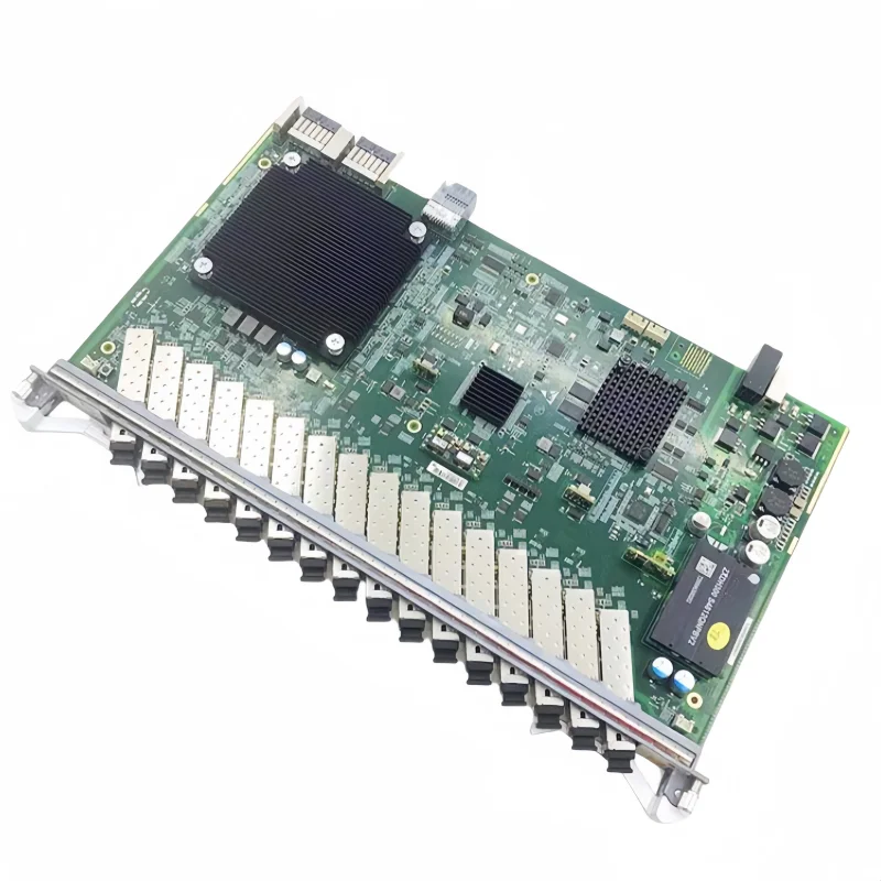 GFGN 16-Port GPON Service Board Card with 20km Reach SC/PC Connector Iron 1 Year Warranty for Gepon OLT C600 Devices FTTH-boxintelecom