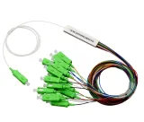 FTTH PLC Splitter 1x32 SCAPC Single Mode PLC Splitter with POE/GSM Support Mini Type Fiber