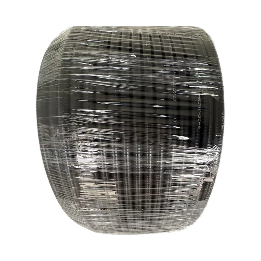 Zhongtian Coaxial Cable Half Super Soft Ultra Flexible Black Copper-Clad Aluminum Wire Communication Cables 5