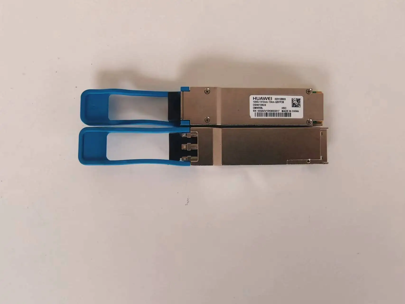 Original 100G 1310nm 10km SM SFP Fiber Optical Transceiver Module 02312BSS HW 1 Year Warranty Compatible POE IP GPRS TCP 3