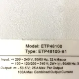 High Quality Boxin ETP48100-B1 OLT Power Distribution Unit 48V DC 100A for Telecom Supply 