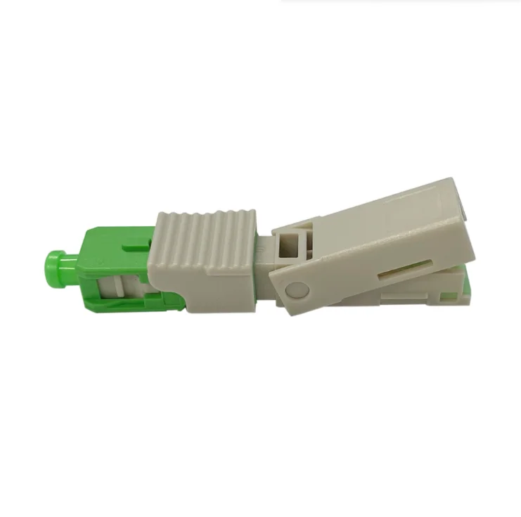 FTTH SC UPC/APC 52mm Fiber Optic Fast Connector Single Mode Pre-Embedded Type for 2*3mm/0.