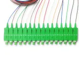 Optic 1x16 Fiber Splitter 1x2 1x4 1x8 1X9 1x16 1X12 1x32  Single Mode APC UPC Steel Tube F