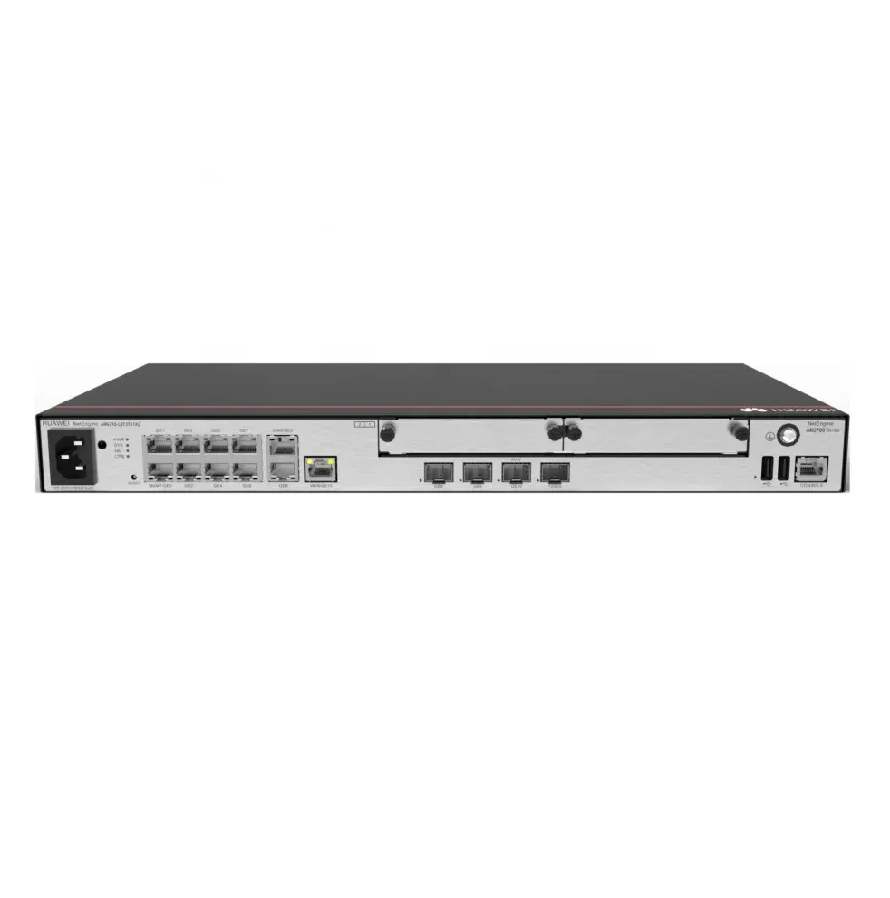 NetEngine AR6700 Series Enterprise SD-WAN Routers 2*GE Combo WAN AR6710-L8T3TS1X2