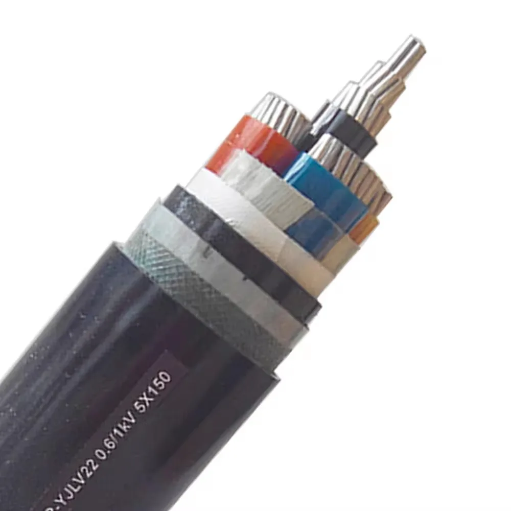 Low Voltage 0.6/1kV NAYY/NA2XY Aluminum Wire 45mm2 PVC/XLPE insulated PVC Sheath Power Cable jiangnan-boxintelecom
