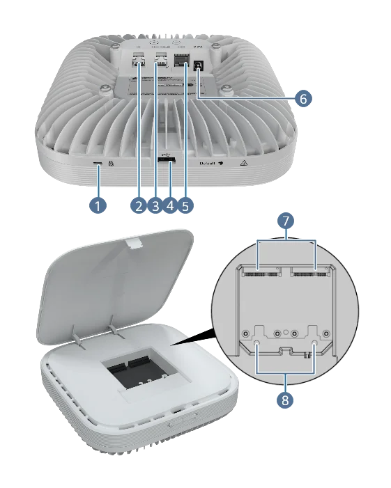 Airengine 6760-X1 02353GSJ Indoor Wi-Fi 6 802.11ax Access Points APs 0