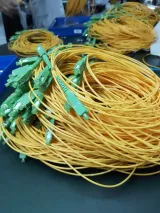 High quality indoor fiber patch cord drop cable SC/APC-SC/APC fiber optic patch cord LSZH 