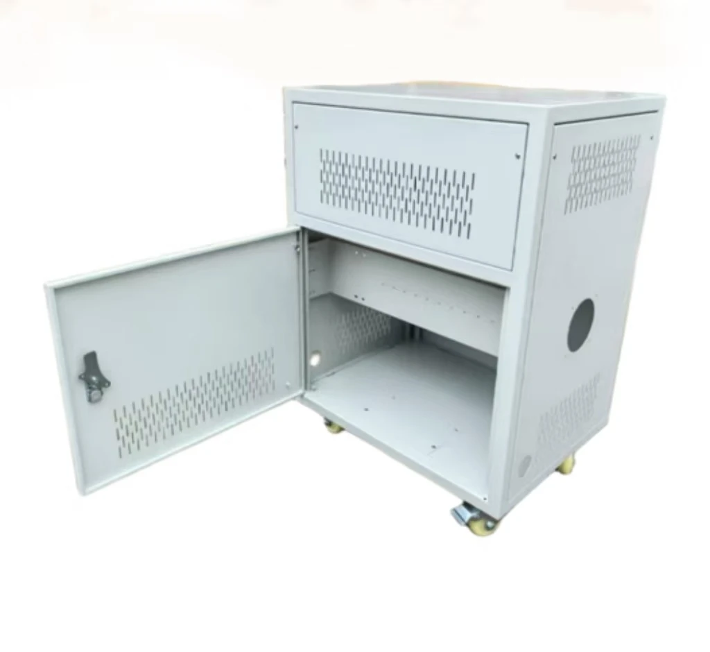 High Quality 220V Automatic Current Regulator 10KVA/15KVA 10000W/15000W Capacity Steel Control Electronics Instrument Enclosure-boxintelecom