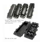 12/24 Core 2 in 2 Out Fiber Optic Splice Closure Waterproof Cable Joint Box for Outdoor Us