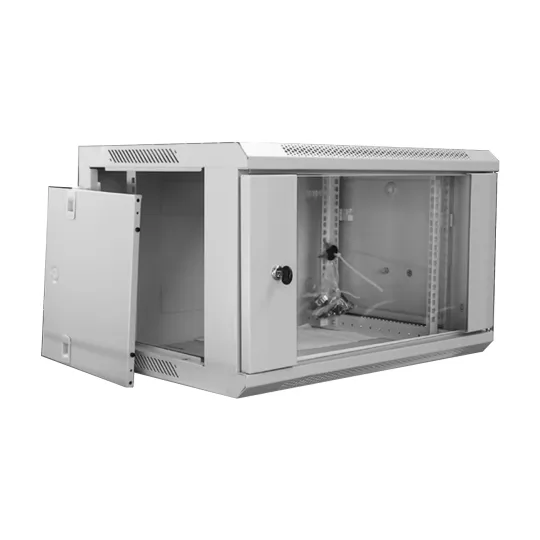 9U 19 Inch Wall-Mounted Network Cabinet Server Rack Enclosure for Electronics & Instrument