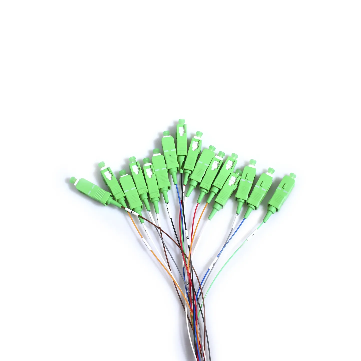 Optic 1x16 Fiber Splitter 1x2 1x4 1x8 1X9 1x16 1X12 1x32  Single Mode APC UPC Steel Tube Fiber Optica1*8 l Mini PLC Splitter-boxintelecom