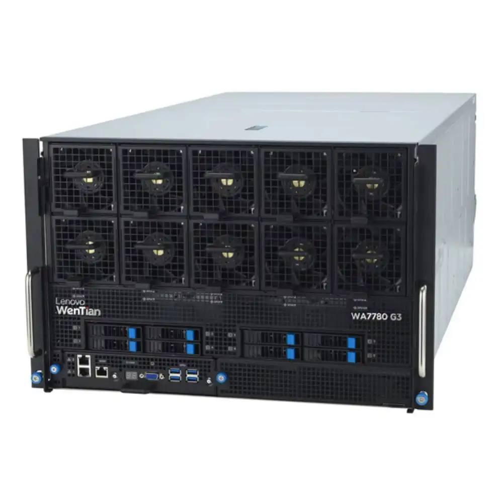 Hot Sale for Lenovo Telco_WA7780 G3 Large Model Training in Stock 7U Rack GPU AI Server Fr