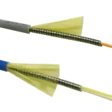 GJJKAV Simplex Duplex Armored Patch Cord Cable Indoor LSZH Tight Buffered Steel Tube Prote