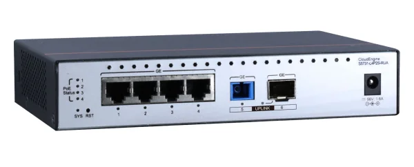 S5731-L Series S5731-L4P2S-RUA AC/DC Adapter Switches 5732 PoE++ 4*10/100/1000 Base Ports 56V 4