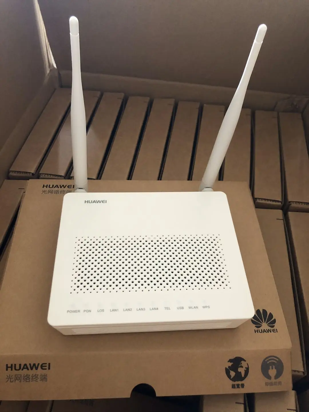 GPON ONT HG8247H Indoor Use with POE and WiFi Network Use for Indoor Connections