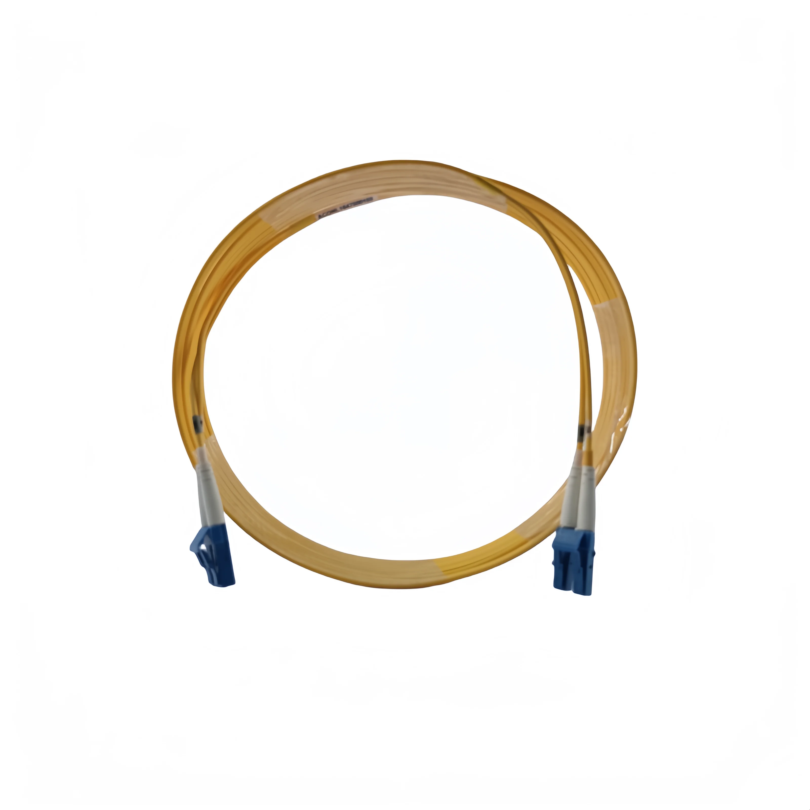 Custom 3m Yellow LC-LC Single Mode Fiber Optical Patch Cord Jumper LC-UPC PVC/LSZH Base Station Use-boxintelecom