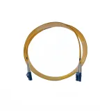 Custom 3m Yellow LC-LC Single Mode Fiber Optical Patch Cord Jumper LC-UPC PVC/LSZH Base St
