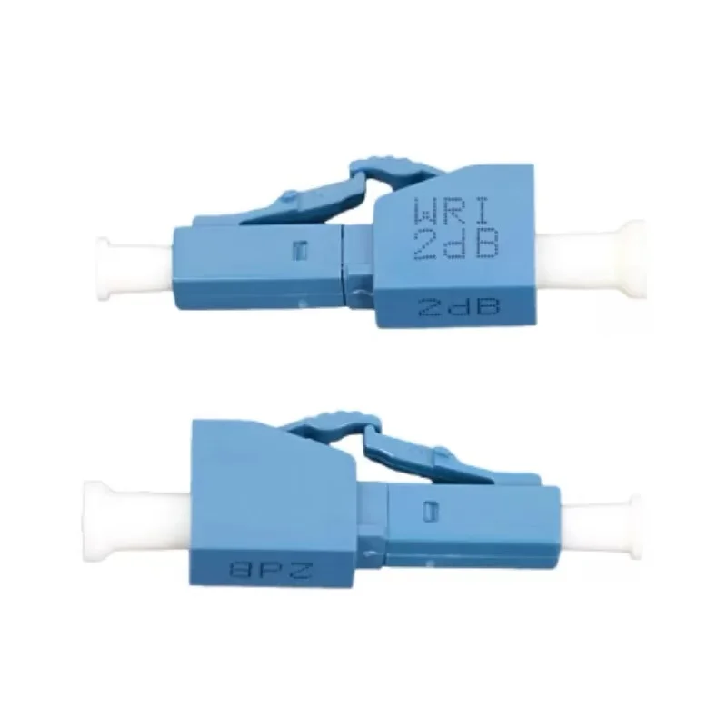 High Quality LC-LC Male Female Fiber Optic Attenuator 1-10 DB Optical Coupler with UPC APC Polished Connectors 5dB Tx Power-boxintelecom