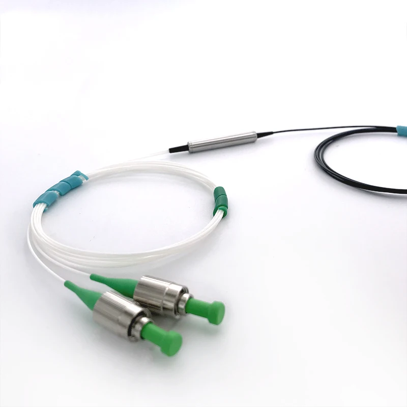 Zgtech Polarizing Fiber Beam Splitter 1310/1550 Panda Polarization Beam Synthesizer Single Mode 1*2PBS/PBC FTTX Use-boxintelecom