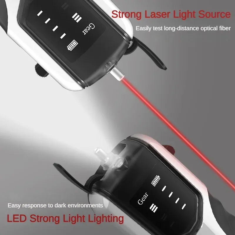 B4 VFL Optical Fiber Cable Tester Pen High Performance Rechargeable VFL Fiber Optic Laser Red Pen Visual Fault Locator GUANYAN-boxintelecom