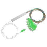 Single Mode 1x2 1x4 1x8 1x16 1x32 1x64 FTTH SCAPC Steel Tube GPON Fiber Optical Mini PLC S